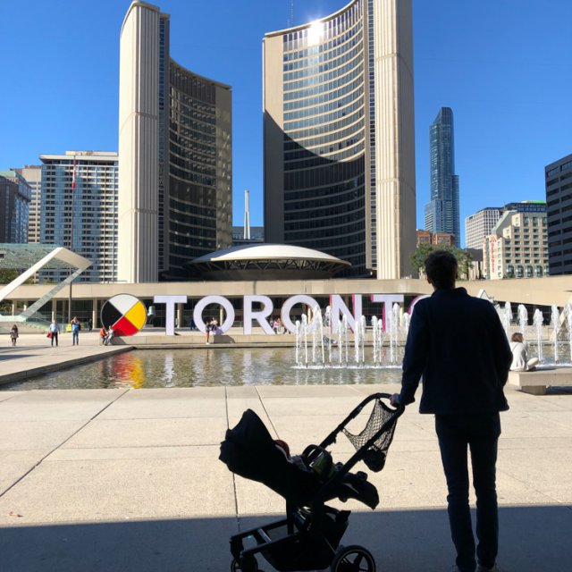 Toronto mit Baby