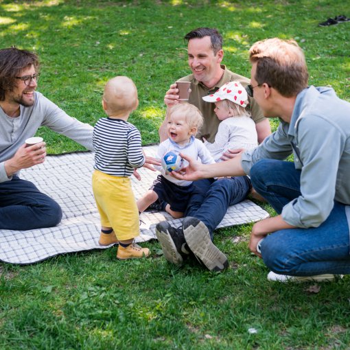 Schwedische Papas in Elternzeit - keine Seltenheit