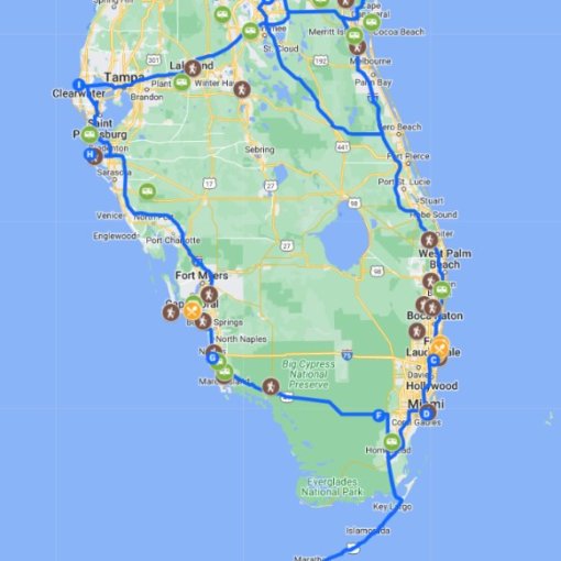 Roadtrip durch Florida