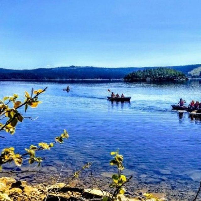 Kanufahrt in Norwegen