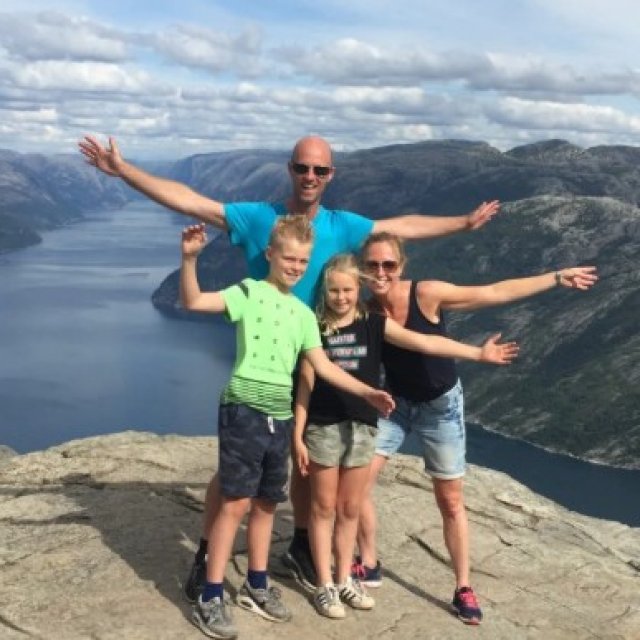 Wanderung zum Sognefjord