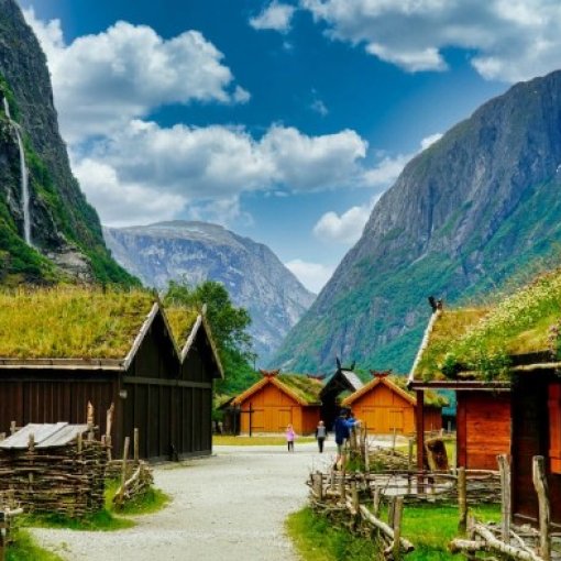 Wikingerdorf in Gudvangen