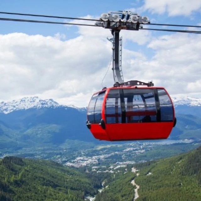Gondelfahrt in Banff