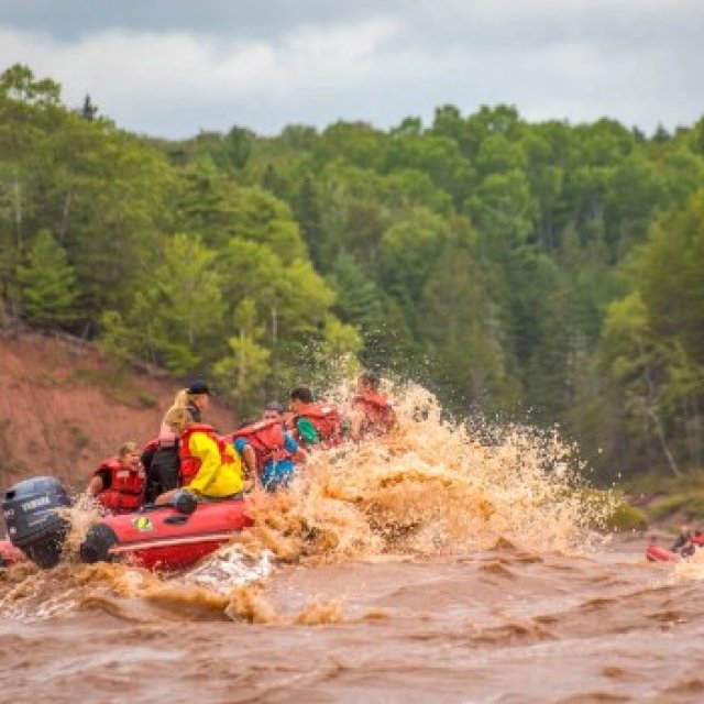 Rafting in Bay of Fundy