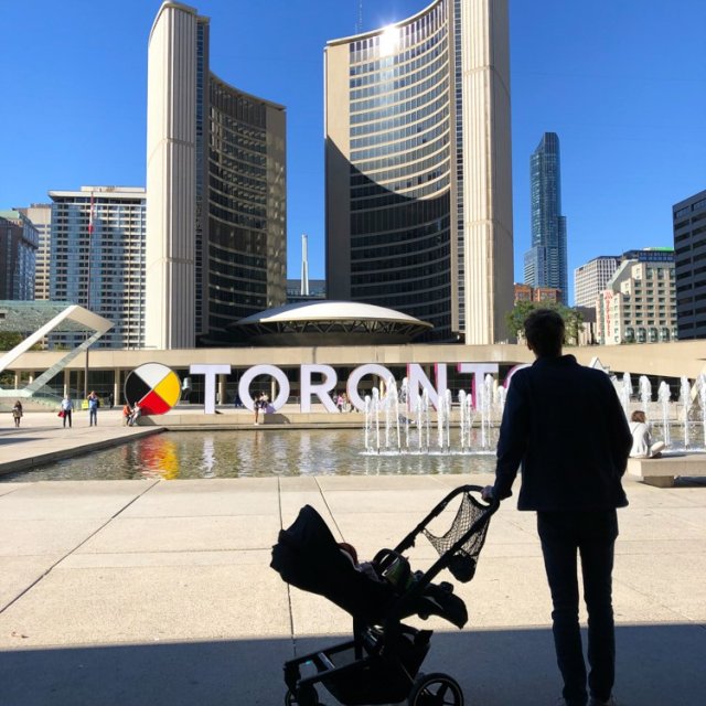 Kanada mit Baby und Kind Toronto