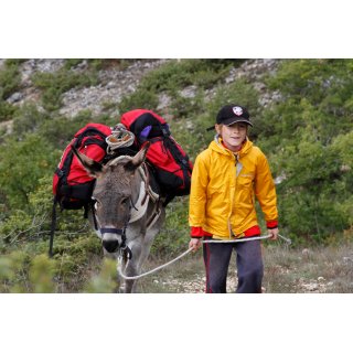 Italien mit Kindern - Eselwanderung