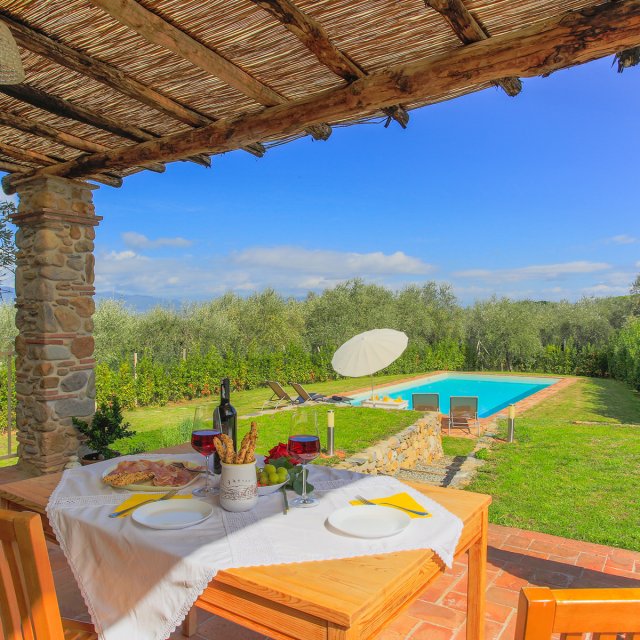 Ferienhaus La Furbina Pool