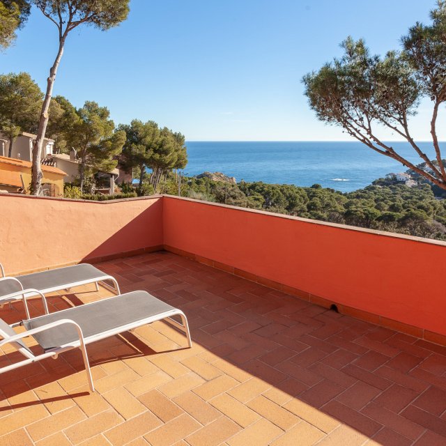 Terrasse mit Meerblick