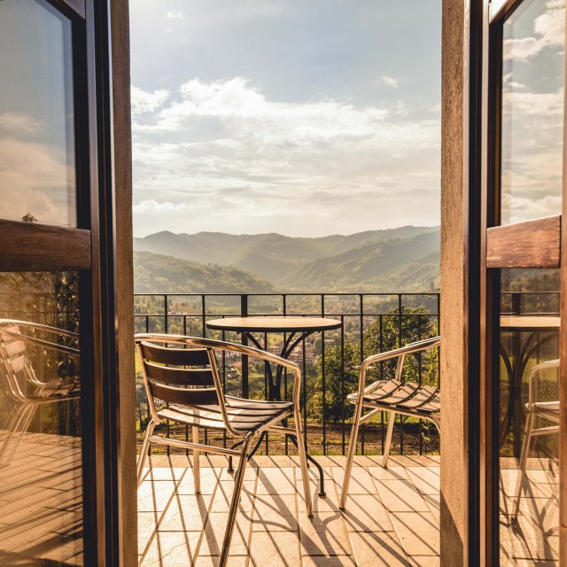 Terrasse mit Aussicht
