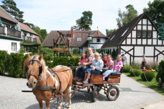 Borchard's Rookhus an der Mecklenburgischen Seenplatte