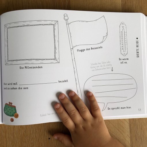 Reisetagebuch für Kinder