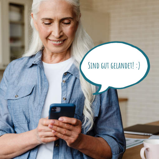 Den Liebsten gleich Bescheid geben