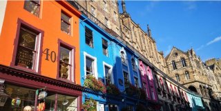 Stadt-Erkundungsspiel Edinburgh