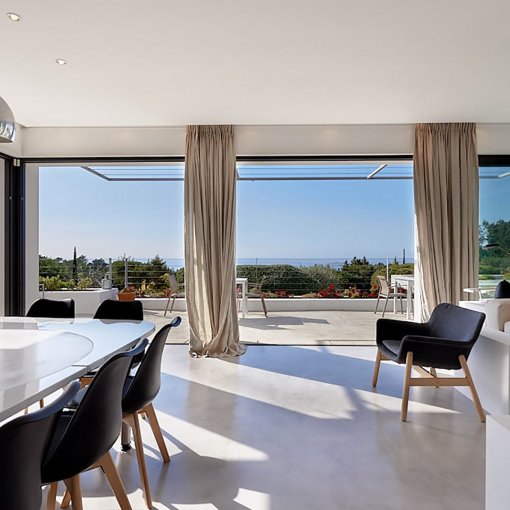 Ausblick vom Wohnzimmer