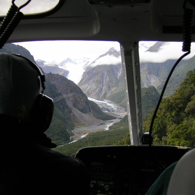 Highlight Neuseeland: Rundflug über die Gletscherregion